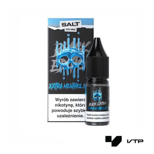 **LIQUID DARK LINE BLACK - EXTRA MENTH ICE 20MG -zdjęcie numer 1