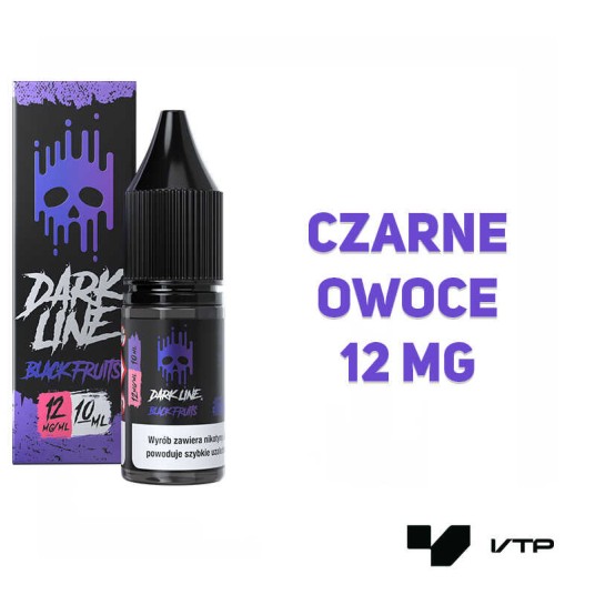 *LIQUID DARK LINE - BLACK FRUITS 10ML 12MG -zdjęcie numer 2