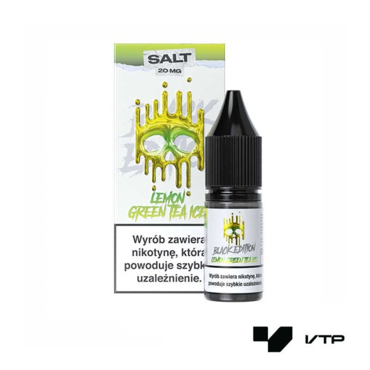 **LIQUID DARK LINE BLACK - LEMON GREEN TEA ICE 20M -zdjęcie numer 1