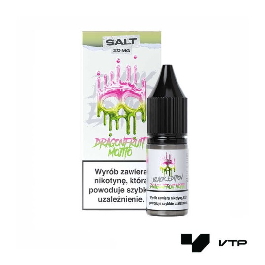 *LIQUID DARK LINE BLACK SALT - DRAGON FRU MOJI 20M -zdjęcie numer 1