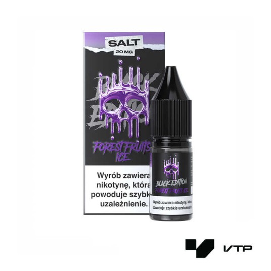*LIQUID DARK LINE BLACK SALT - FOREST FRUIT ICE 20 -zdjęcie numer 1