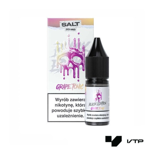 *LIQUID DARK LINE BLACK SALT - GRAPE TONIC 20MG -zdjęcie numer 1