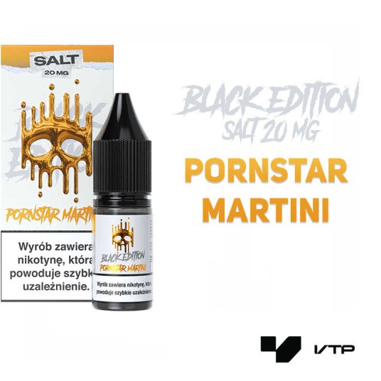 *LIQUID DARK LINE BLACK SALT - PORNSTAR MARTINI 20 -zdjęcie numer 2