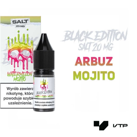 *LIQUID DARK LINE BLACK SALT - WATERMELO MOJITO 20 -zdjęcie numer 2