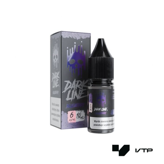 **LIQUID DARK LINE - BLUEBERRY 10ML 06MG -zdjęcie numer 1