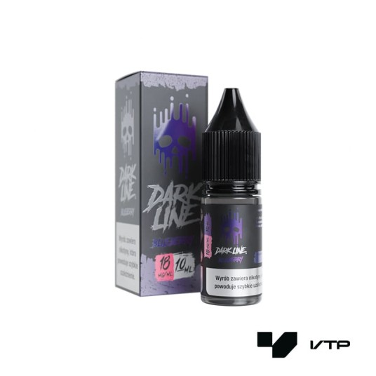 **LIQUID DARK LINE - BLUEBERRY 10ML 18MG -zdjęcie numer 1