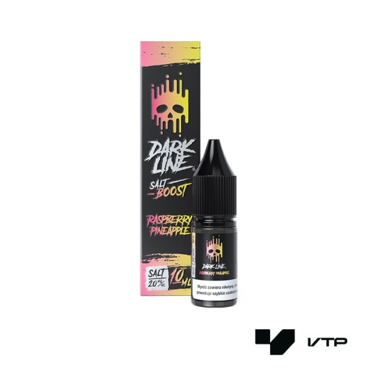 *LIQUID DARK LINE BOOST SALT-RASP PINEAP 10ML 20MG -zdjęcie numer 1