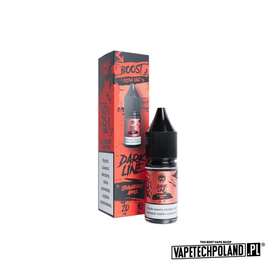 *LIQUID DARK LINE BOOST SALT-STRAWBERRY APPLE 10M -zdjęcie numer 1
