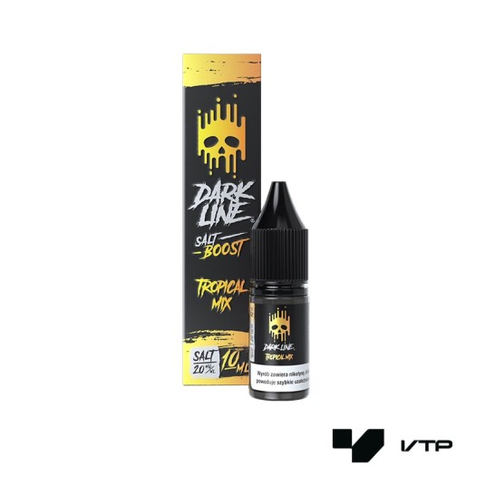 *LIQUID DARK LINE BOOST SALT-TROPIC MIX 10ML 20MG -zdjęcie numer 1