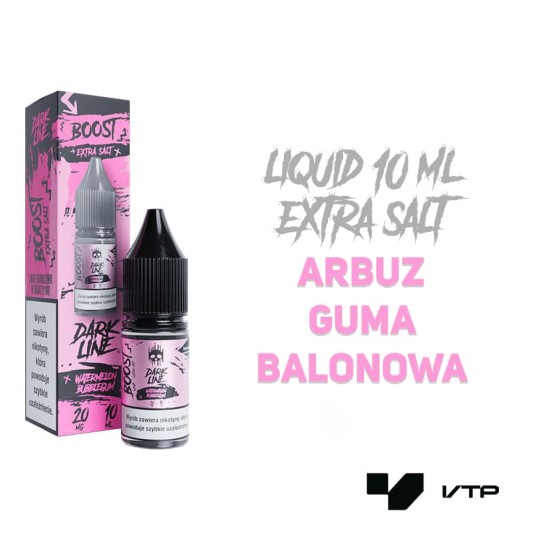 *LIQUID DARK LINE BOOST SALT-WATER BUBBLE 10ML 20M -zdjęcie numer 2
