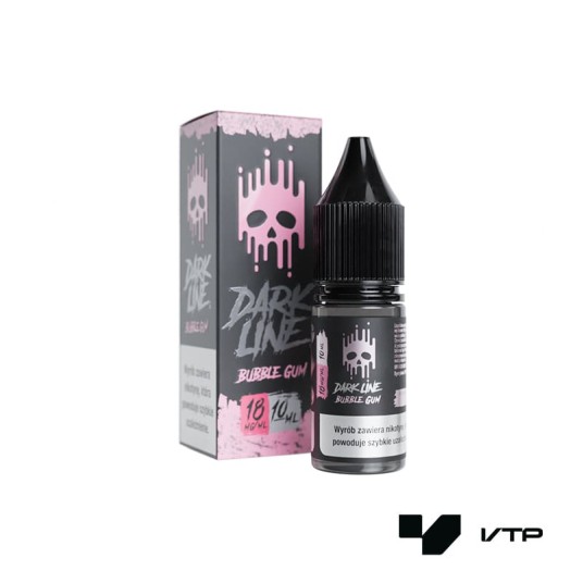 **LIQUID DARK LINE - BUBBLE GUM 10ML 18MG -zdjęcie numer 1