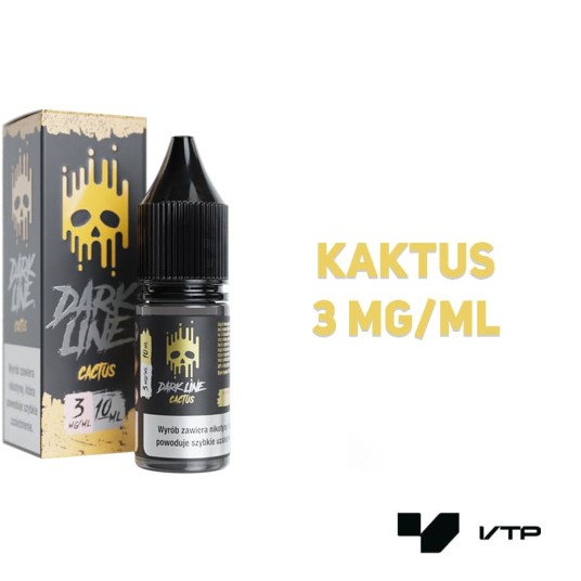 *LIQUID DARK LINE - CACTUS 10ML 03MG -zdjęcie numer 2
