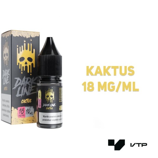 *LIQUID DARK LINE - CACTUS 10ML 18MG -zdjęcie numer 2