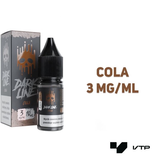 *LIQUID DARK LINE - COLA 10ML 03MG -zdjęcie numer 2