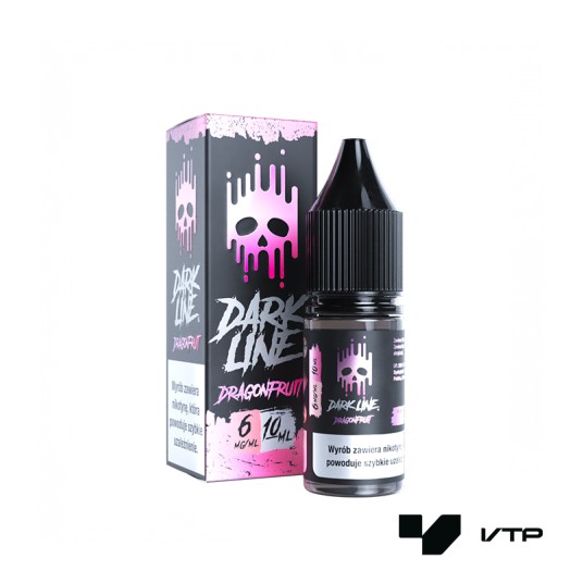 *LIQUID DARK LINE - DRAGONFRUIT 10ML 12MG -zdjęcie numer 1