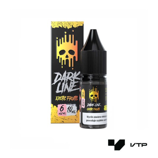 *LIQUID DARK LINE - EXOTIC FRUITS 10ML 06MG -zdjęcie numer 1