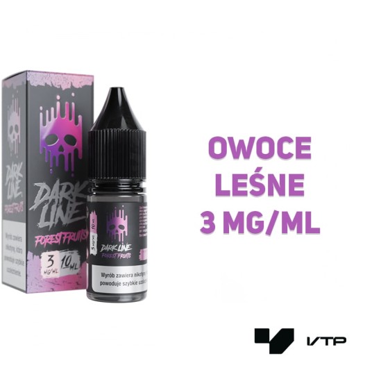 *LIQUID DARK LINE - FOREST FRUITS 10ML 03MG -zdjęcie numer 2