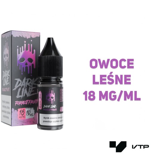 *LIQUID DARK LINE - FOREST FRUITS 10ML 18MG -zdjęcie numer 2