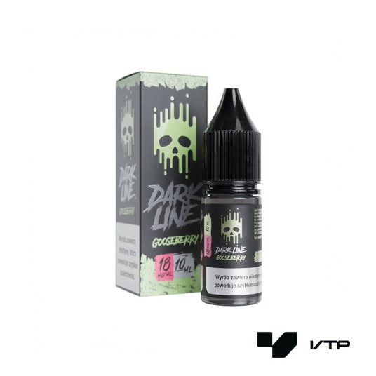 *LIQUID DARK LINE - GOOSEBERRY 10ML 18MG -zdjęcie numer 1