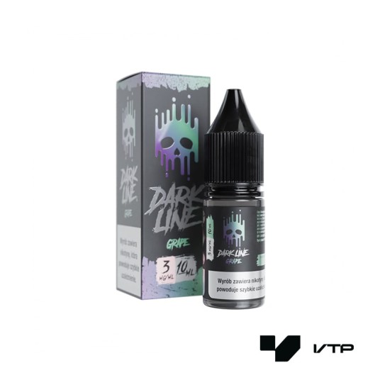 *LIQUID DARK LINE - GRAPE 10ML 03MG -zdjęcie numer 1