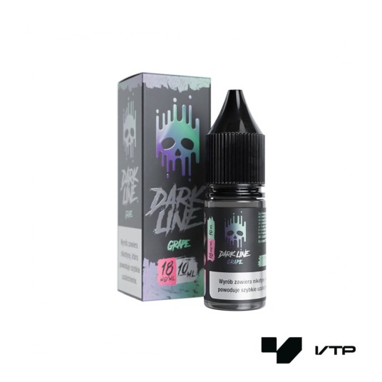 *LIQUID DARK LINE - GRAPE 10ML 18MG -zdjęcie numer 1