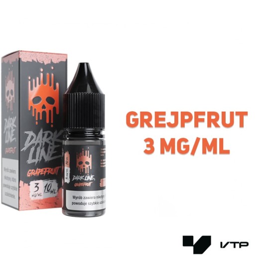 *LIQUID DARK LINE - GRAPEFRUIT 10ML 03MG -zdjęcie numer 2