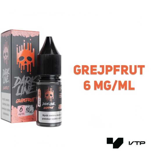 *LIQUID DARK LINE - GRAPEFRUIT 10ML 06MG -zdjęcie numer 2
