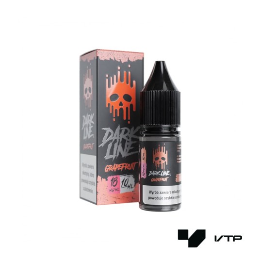 *LIQUID DARK LINE - GRAPEFRUIT 10ML 18MG -zdjęcie numer 1
