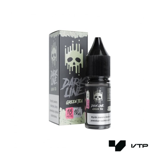 **LIQUID DARK LINE - GREEN TEA 10ML 18MG -zdjęcie numer 1