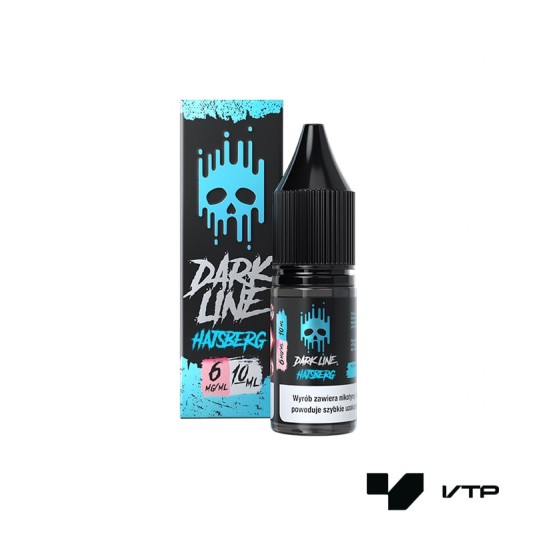 *LIQUID DARK LINE - HAJSBERG 10ML 06MG -zdjęcie numer 1
