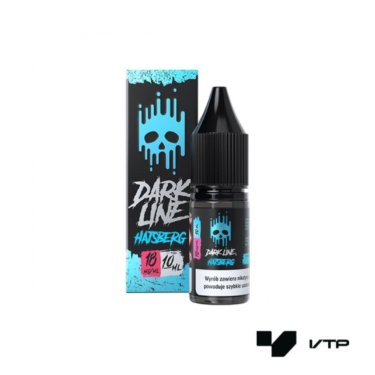 *LIQUID DARK LINE - HAJSBERG 10ML 18MG -zdjęcie numer 1