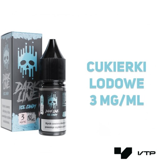 *LIQUID DARK LINE - ICE CANDY 10ML 03MG -zdjęcie numer 2