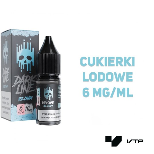 *LIQUID DARK LINE - ICE CANDY 10ML 06MG -zdjęcie numer 2