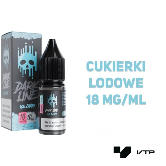 *LIQUID DARK LINE - ICE CANDY 10ML 18MG -zdjęcie numer 2