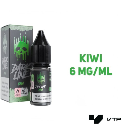 *LIQUID DARK LINE - KIWI 10ML 06MG -zdjęcie numer 2