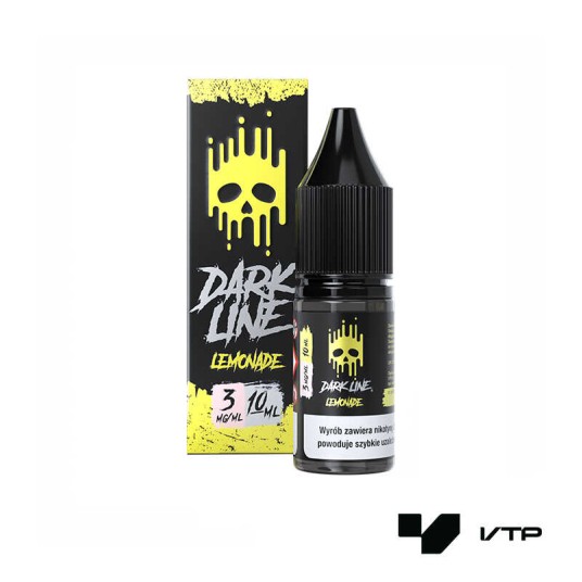 *LIQUID DARK LINE - LEMONADE 10ML 03MG -zdjęcie numer 1