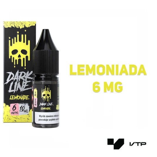 *LIQUID DARK LINE - LEMONADE 10ML 06MG -zdjęcie numer 2