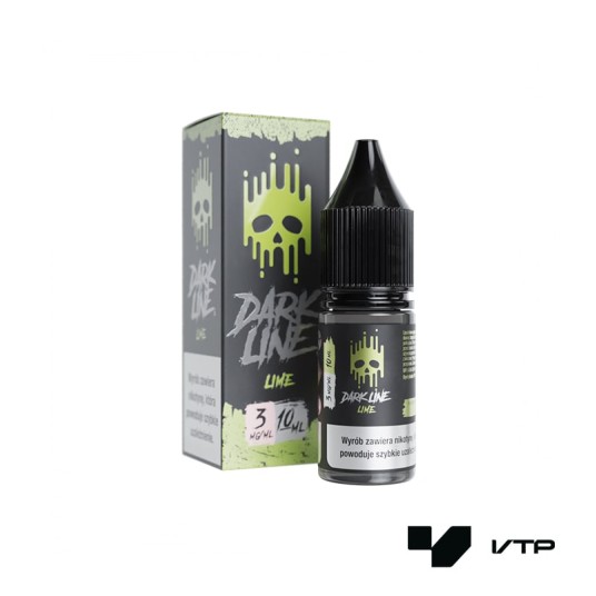 *LIQUID DARK LINE - LIME 10ML 03MG -zdjęcie numer 1