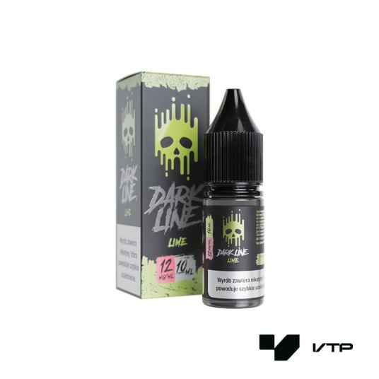 **LIQUID DARK LINE - LIME 10ML 12MG -zdjęcie numer 1