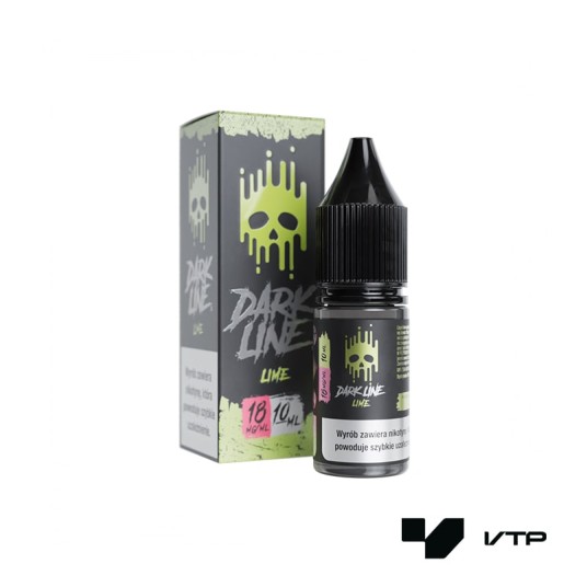 *LIQUID DARK LINE - LIME 10ML 18MG -zdjęcie numer 1