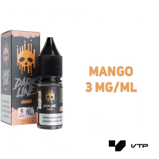 *LIQUID DARK LINE - MANGO 10ML 03MG -zdjęcie numer 2