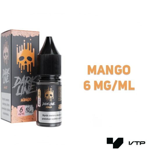 *LIQUID DARK LINE - MANGO 10ML 06MG -zdjęcie numer 2