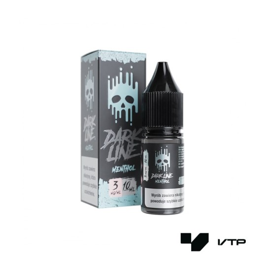 *LIQUID DARK LINE - MENTHOL 10ML 03MG -zdjęcie numer 1