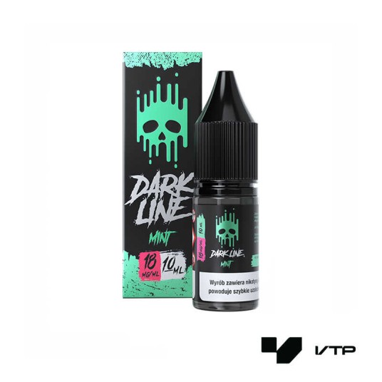 **LIQUID DARK LINE - MINT 10ML 18MG -zdjęcie numer 1