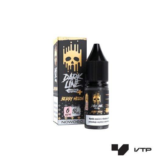 **LIQUID DARK LINE NICO+ - BERRY MELON 6MG -zdjęcie numer 1