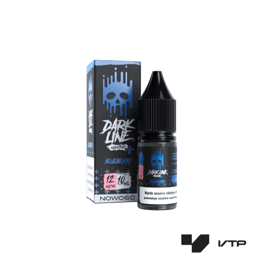 **LIQUID DARK LINE NICO+ - BLUEBERRY 12MG -zdjęcie numer 1