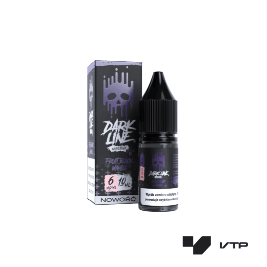 **LIQUID DARK LINE NICO+ - FRUIT BLACK MAMBA 6MG -zdjęcie numer 1