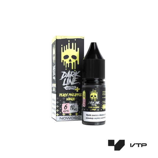 **LIQUID DARK LINE NICO+ - PEACH PINEAP MANGO 06MG -zdjęcie numer 1