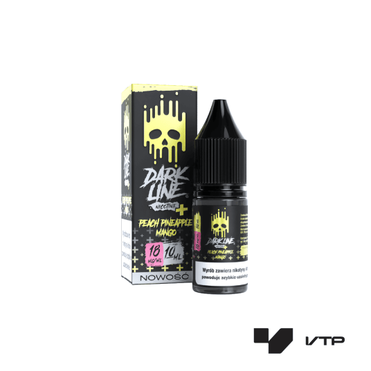 **LIQUID DARK LINE NICO+ - PEACH PINEAP MANGO 18MG -zdjęcie numer 1