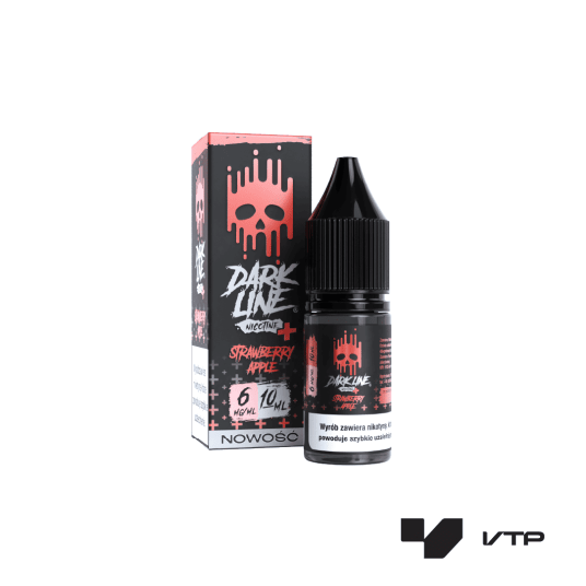 **LIQUID DARK LINE NICO+ - STRAWBERRY APPLE 06MG -zdjęcie numer 1